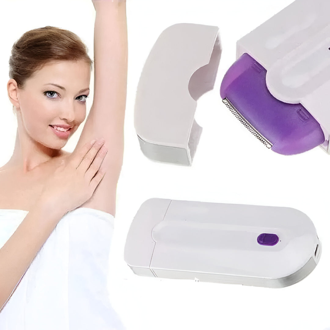 KitchMatic™ Painless Hair Remover – USB Rechargeable Women’s Trimmer | Smooth Finish for Face, Arms & Legs
