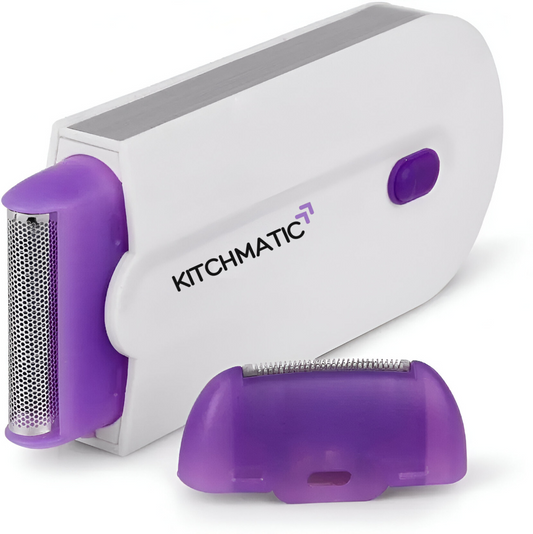 KitchMatic™ Painless Hair Remover – USB Rechargeable Women’s Trimmer | Smooth Finish for Face, Arms & Legs
