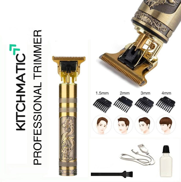 Trim Expert Pro – Cordless Hair & Beard Trimmer (Adjustable T-Blade)