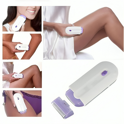 KitchMatic™ Painless Hair Remover – USB Rechargeable Women’s Trimmer | Smooth Finish for Face, Arms & Legs